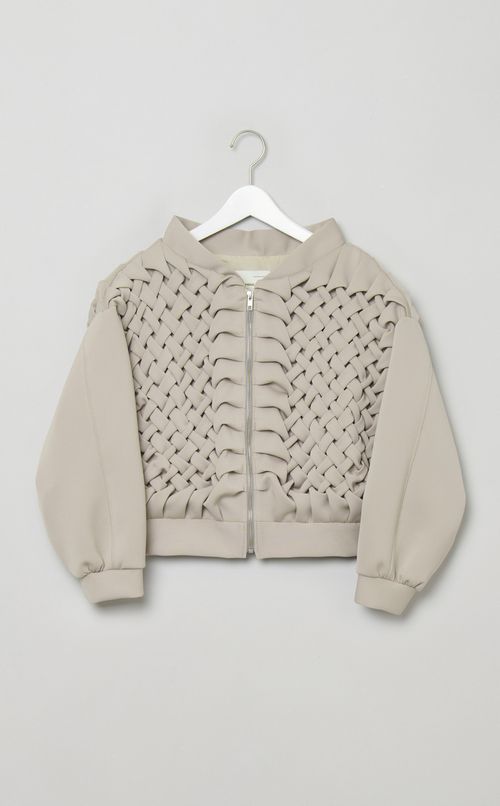 【reADdress】チューブディテールブルゾン