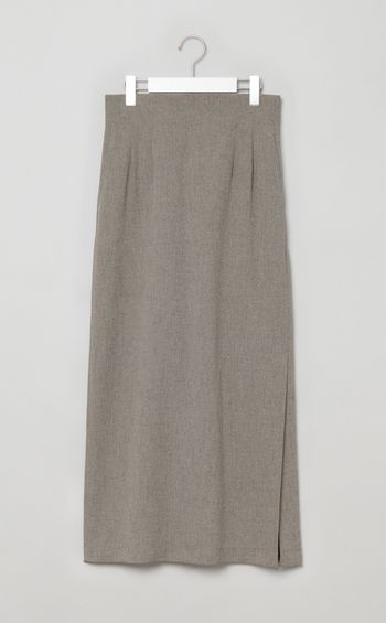 ツイル Iラインロングスカート