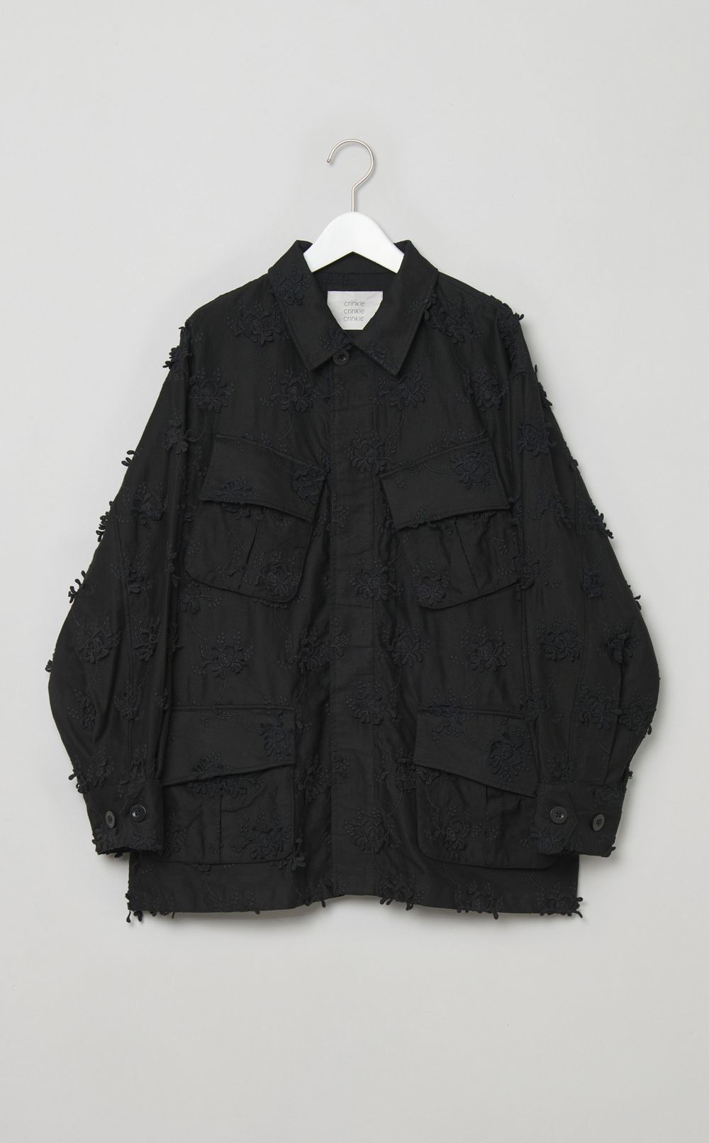 エンブロイダリーミリタリーブルゾン