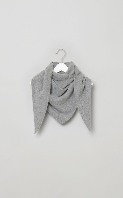 トライアングルカシミヤニットストール