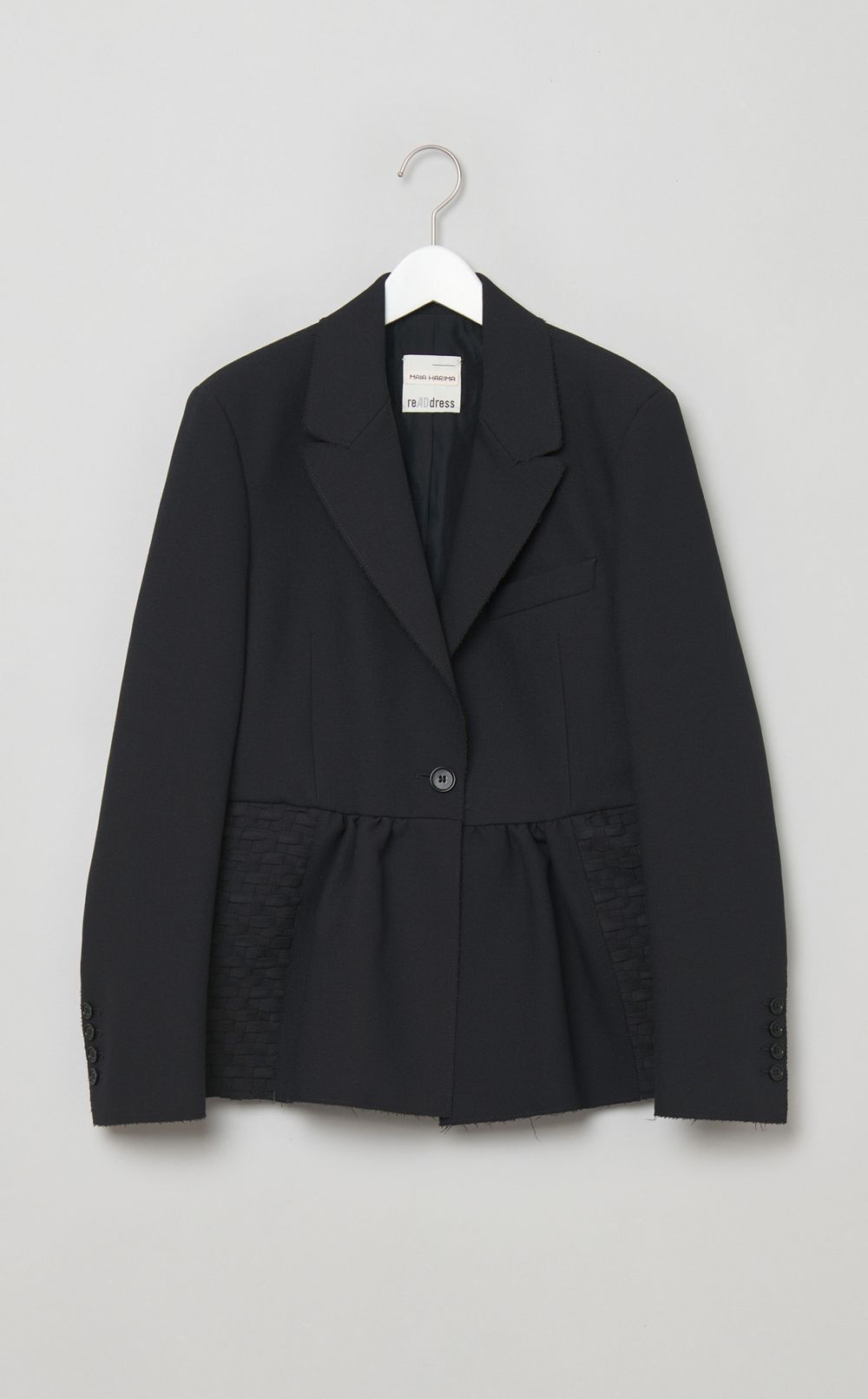 【reADdress】ラティススモッキングジャケット