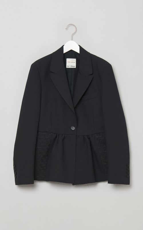 【reADdress】ラティススモッキングジャケット