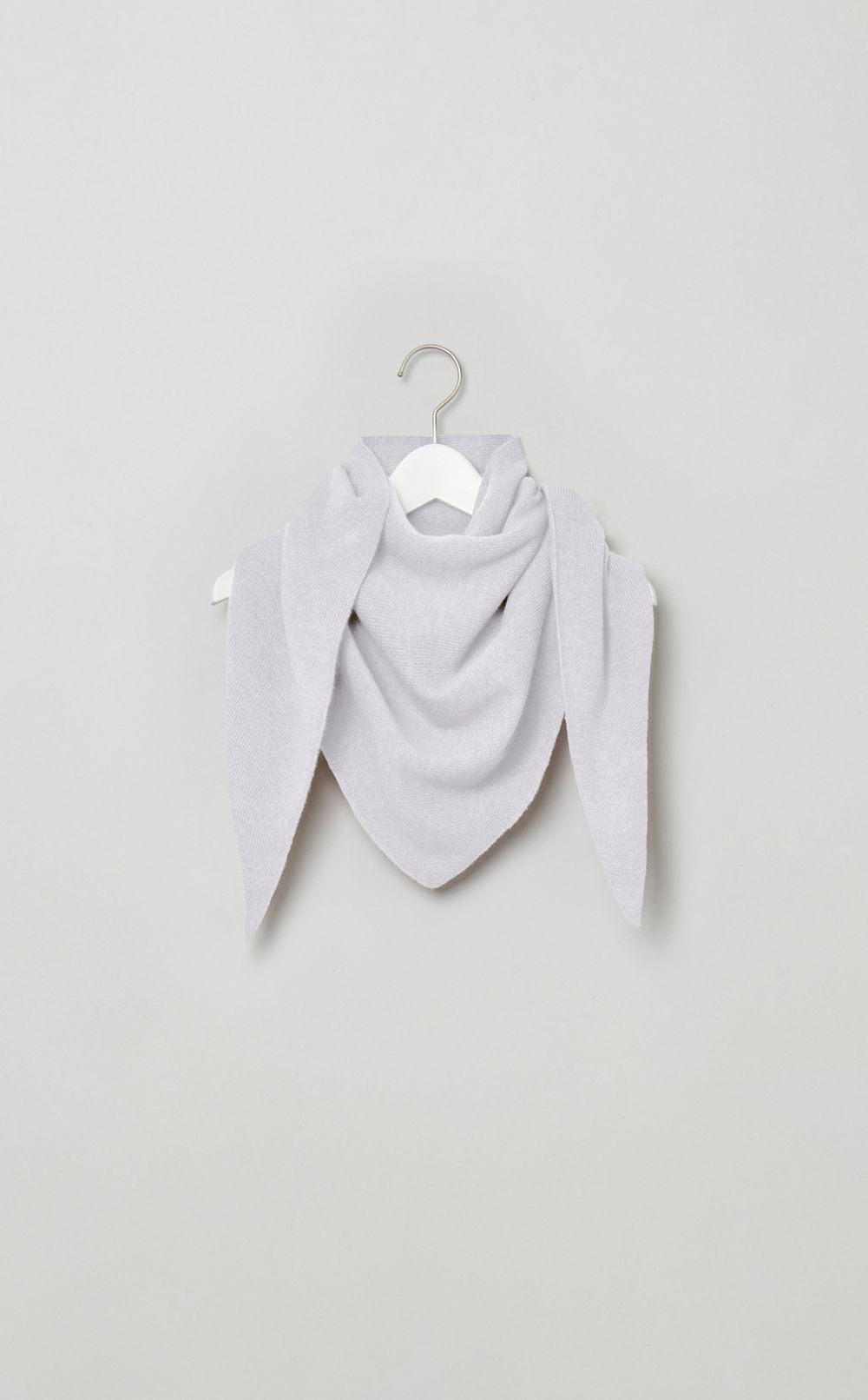 トライアングルカシミヤニットストール