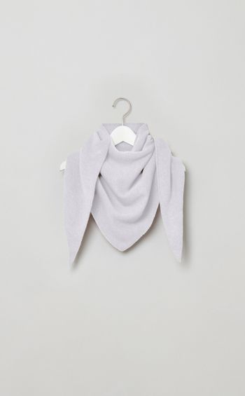 トライアングルカシミヤニットストール