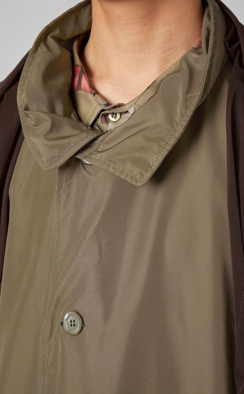 ナイロンチュールロゴフードコート