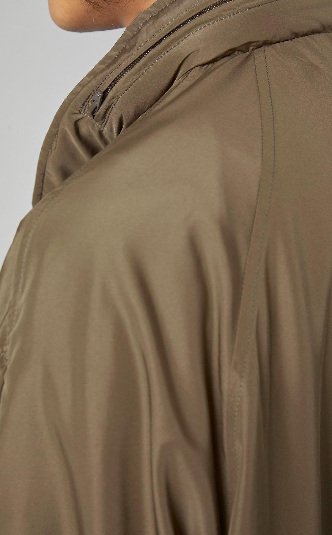 MAGLIANO｜ナイロンチュールロゴフードコート