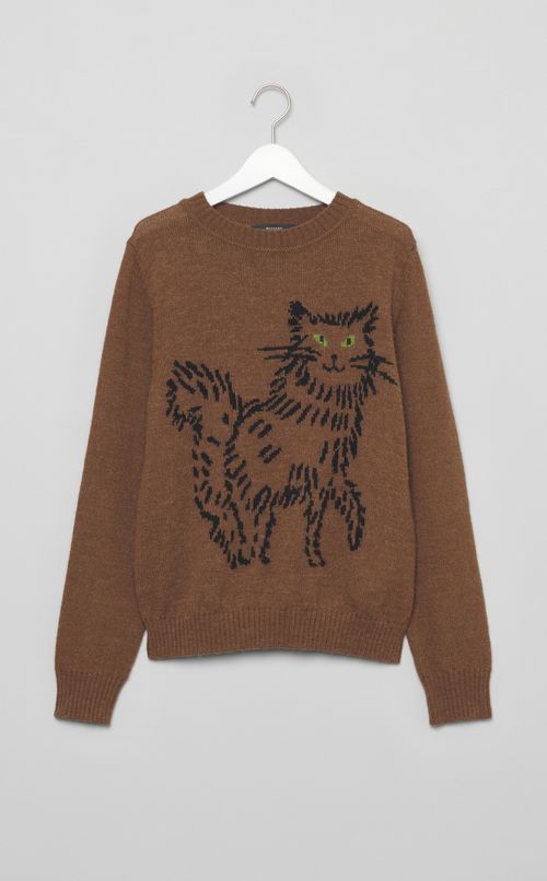 キャットウールニットプルオーバー