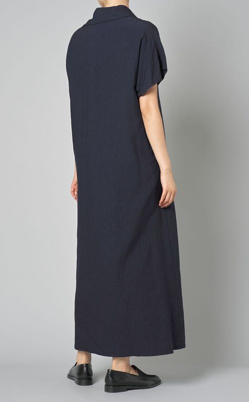 ウォッシュツイルシャツワンピース