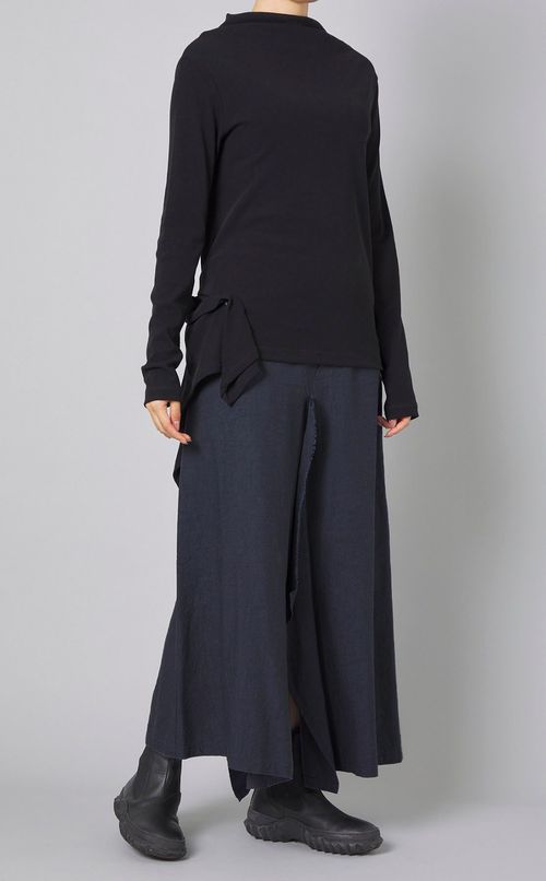 ウォッシュツイルラップパンツ