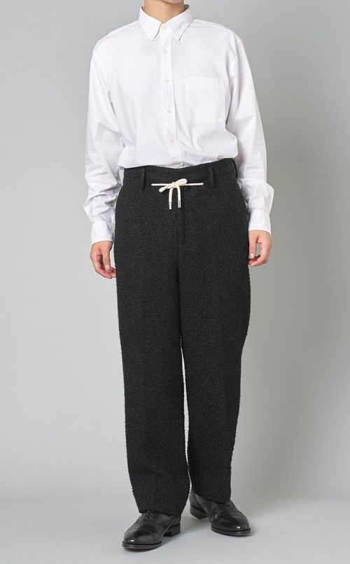 ファンシーツイードドロストパンツ
