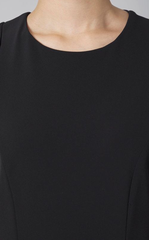 ジャージライクラッフルワンピース