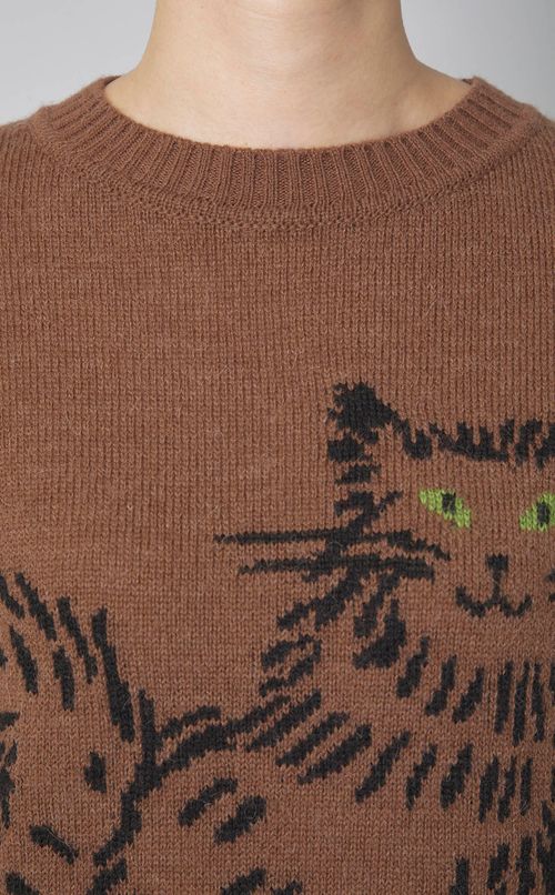 キャットウールニットプルオーバー