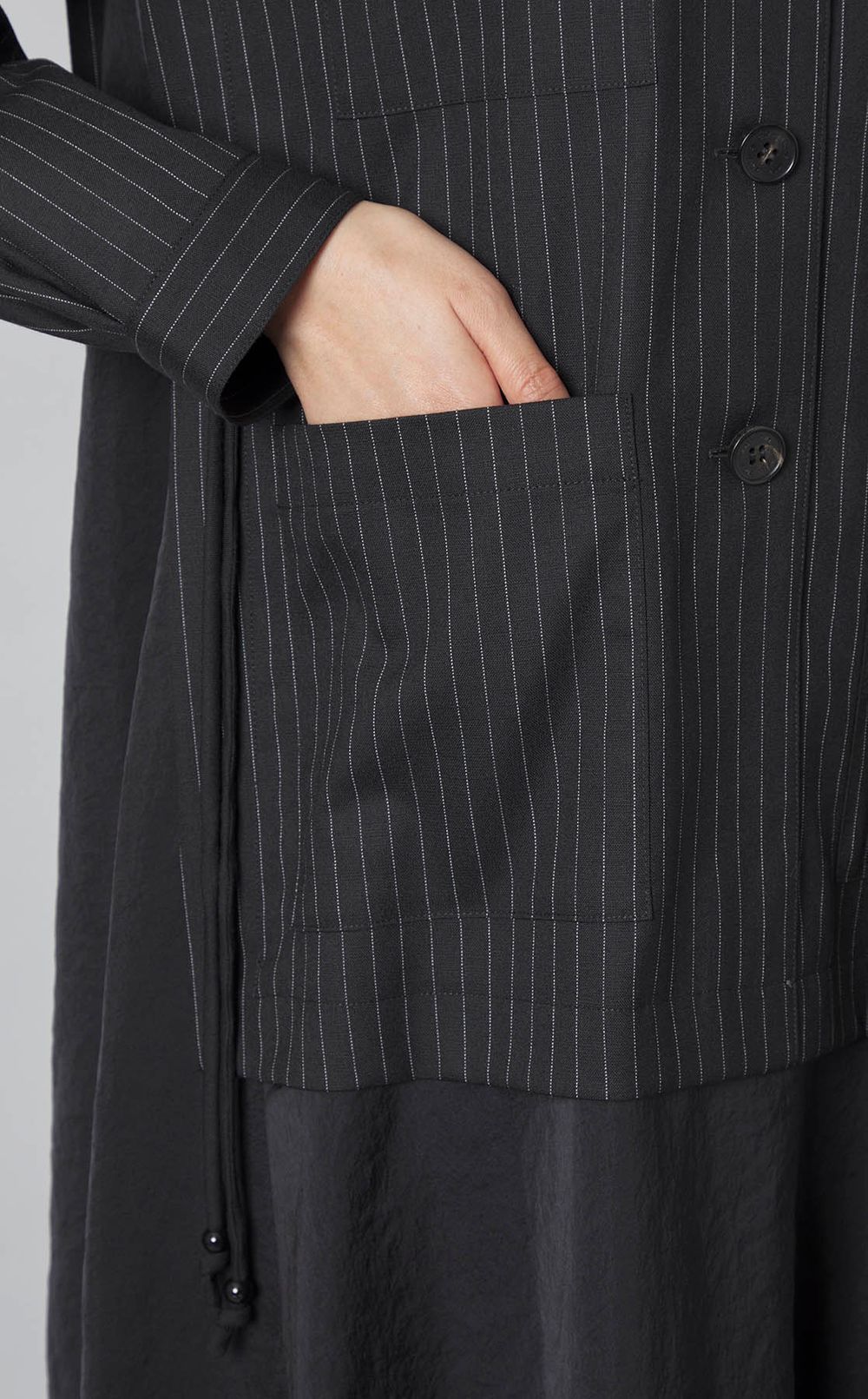 ストライプサファリワンピース