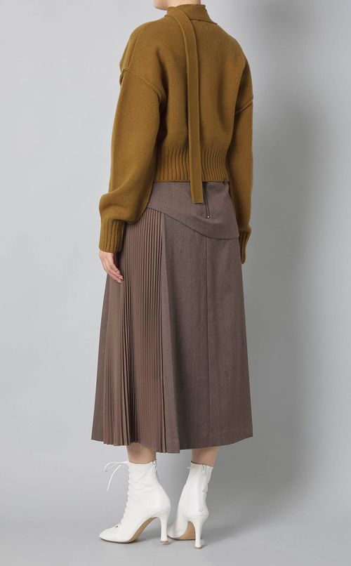 Vネックニットカーディガン