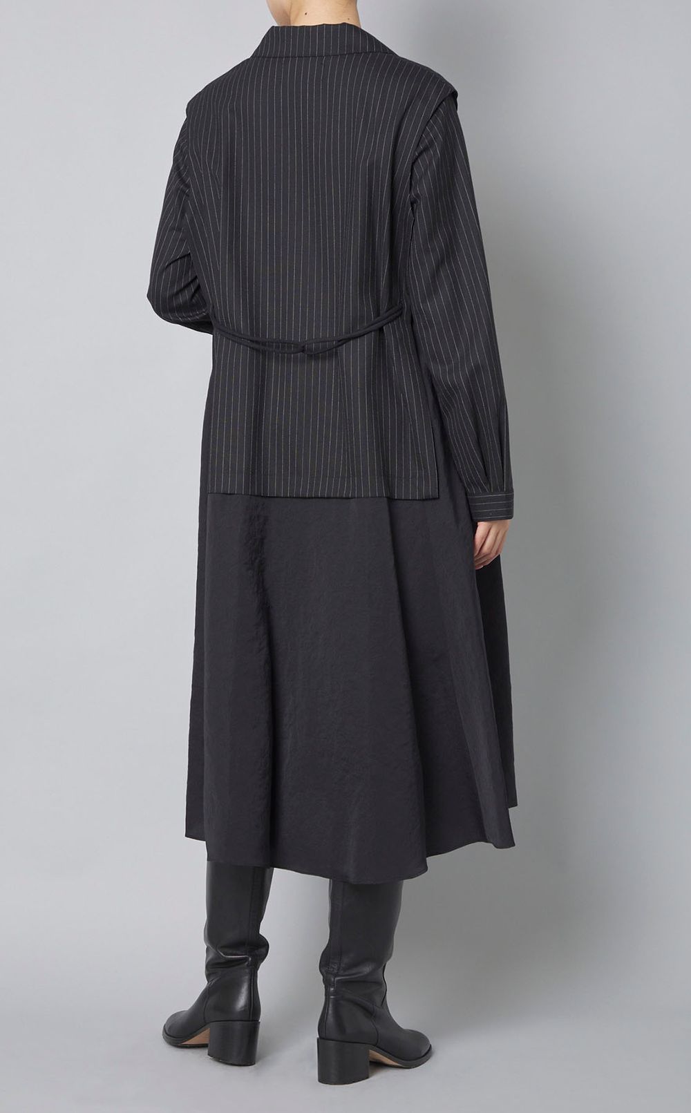 ストライプサファリワンピース