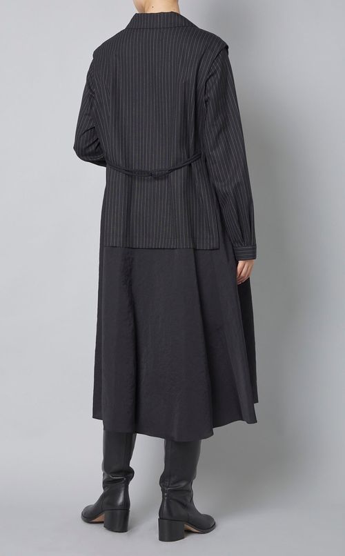 ストライプサファリワンピース