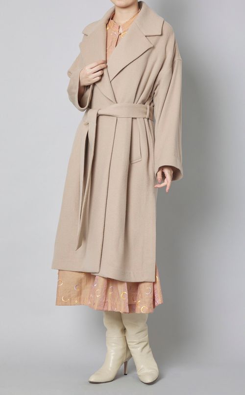 【別注】着流しガウンコート