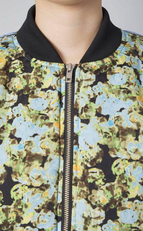 【reADdress】パッチワークボンバージャケット