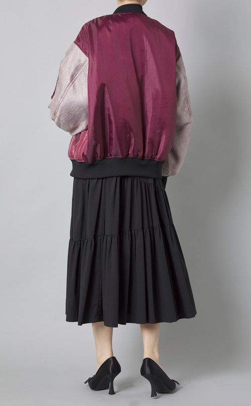 【reADdress】パッチワークボンバージャケット