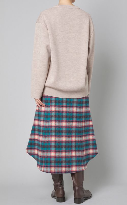 【別注】ミラノリブビッグニットプルオーバー