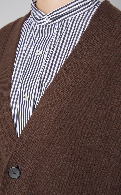 【別注】片畔Vネックカーディガン