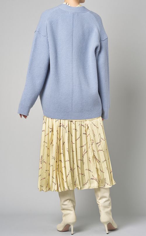 【別注】片畔Vネックカーディガン