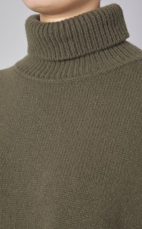 【別注】ハイネックステッチニットプルオーバー