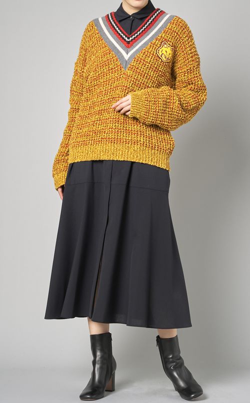 ヘムフレアワンピース