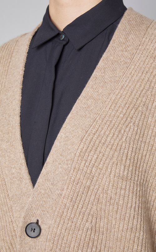 【別注】片畔Vネックカーディガン