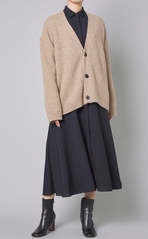 【別注】片畔Vネックカーディガン