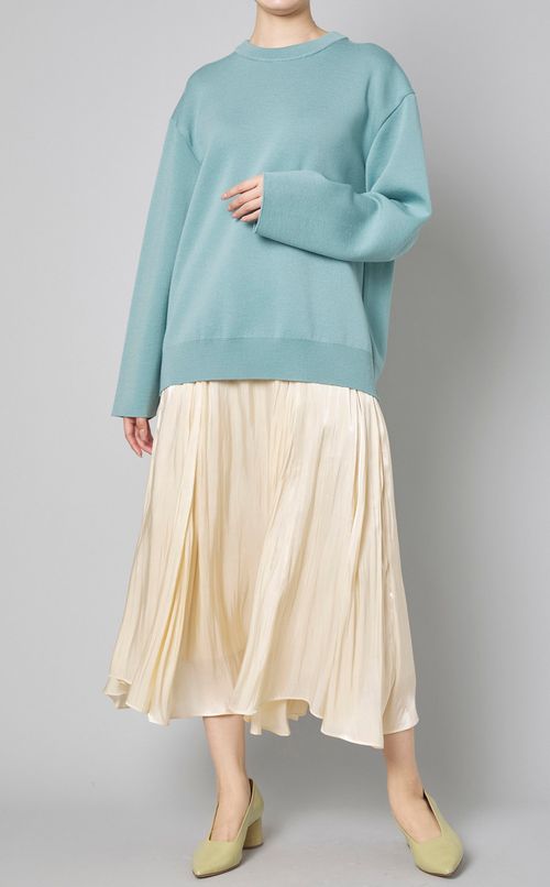 【別注】ミラノリブビッグニットプルオーバー