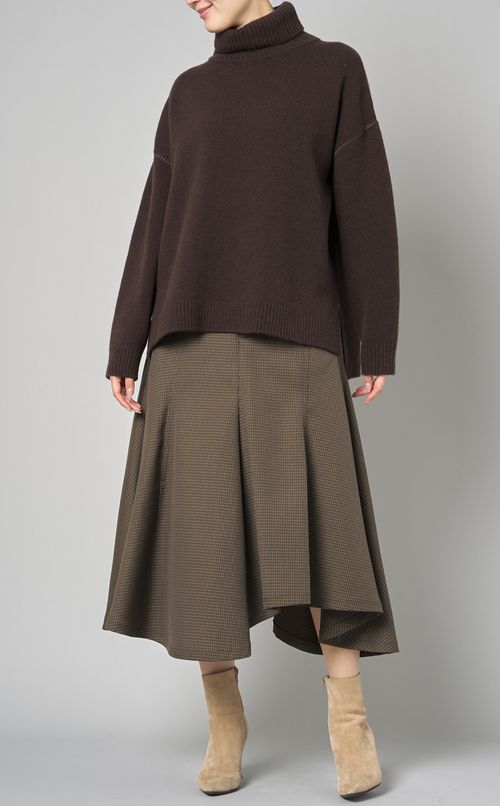 【別注】ハイネックステッチニットプルオーバー