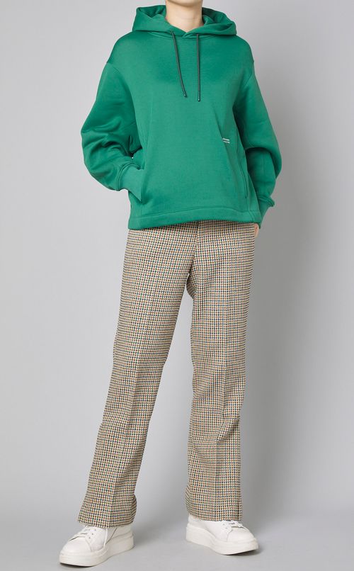 ナイロンスウェットプルオーバー