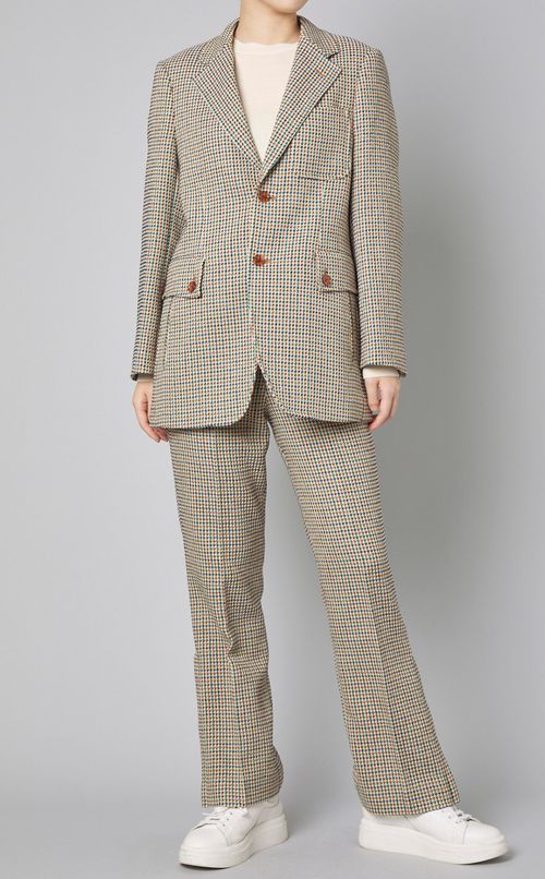 カルゼツイード 2wayシルエットパンツ