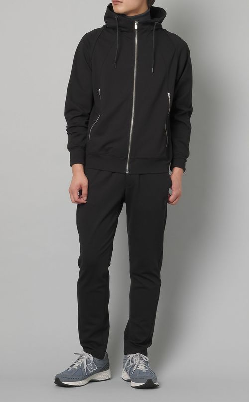 ストレッチジャージーフーディー