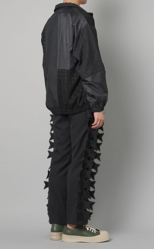 【reADdress】パッチワークスポーツブルゾン