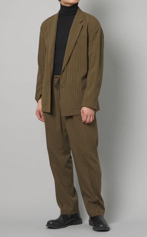 グラデーションストライプパンツ