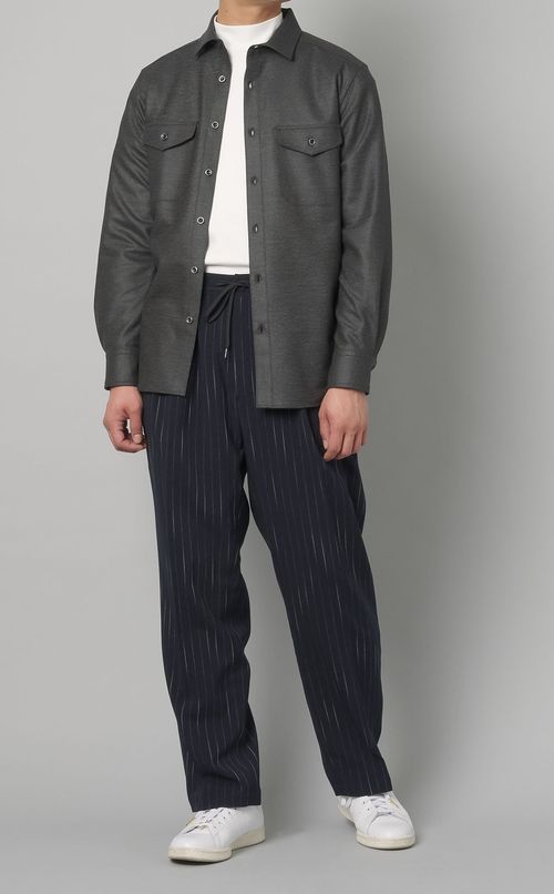 グラデーションストライプパンツ