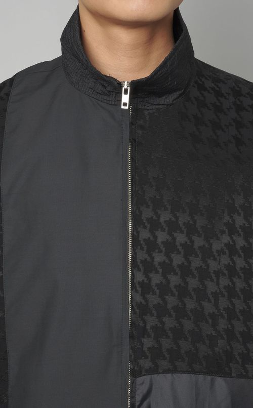 【reADdress】パッチワークスポーツブルゾン