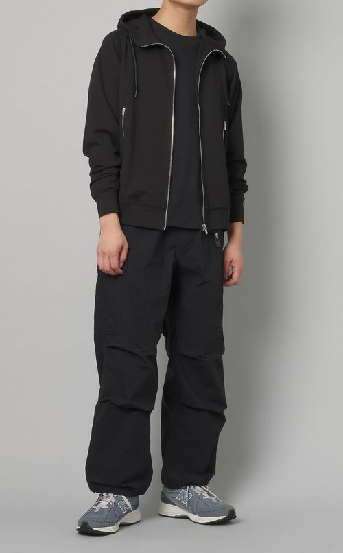 ストレッチジャージーフーディー