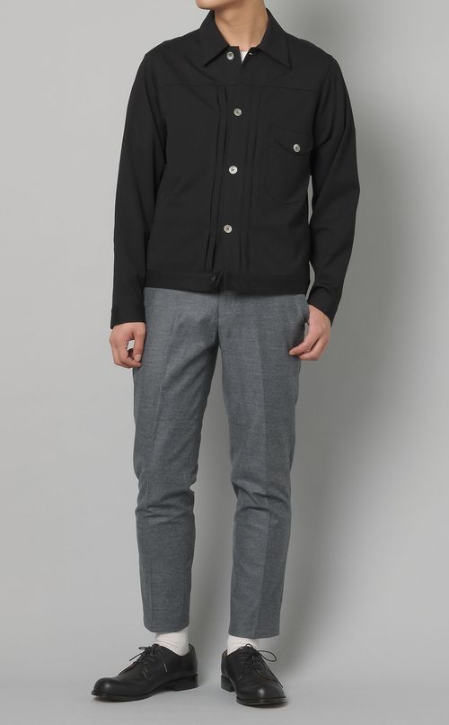 ミラノリブワークブルゾン