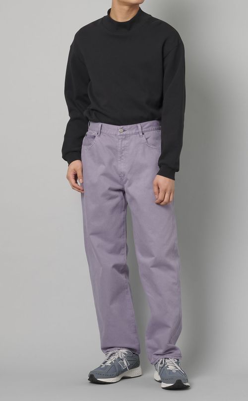 ルーズフィットピグメントダイデニム