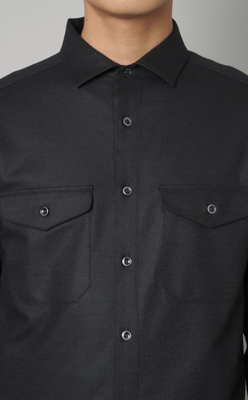 ウールバランサーカットシャツ