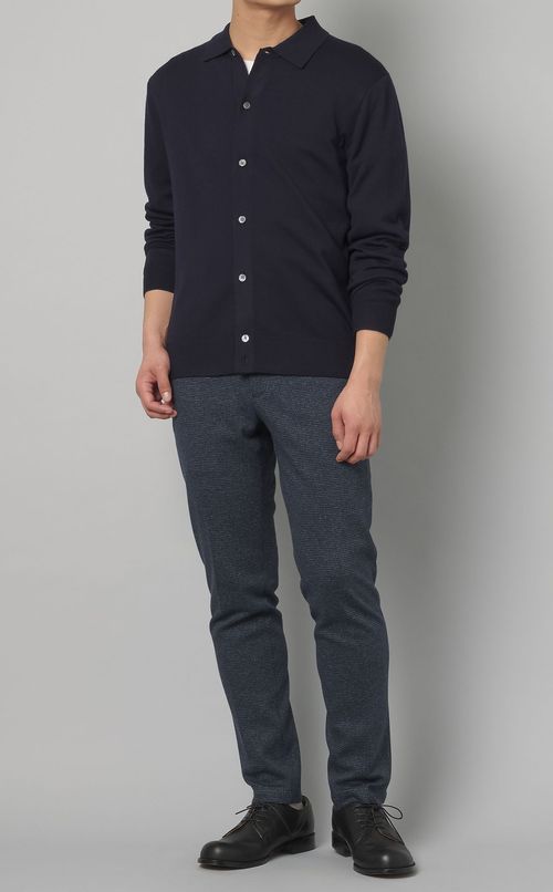 リーガルメリノカラーカーディガン