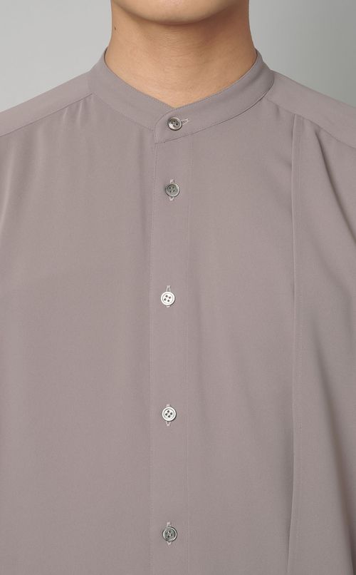 ビッグシルエットドレープシャツ