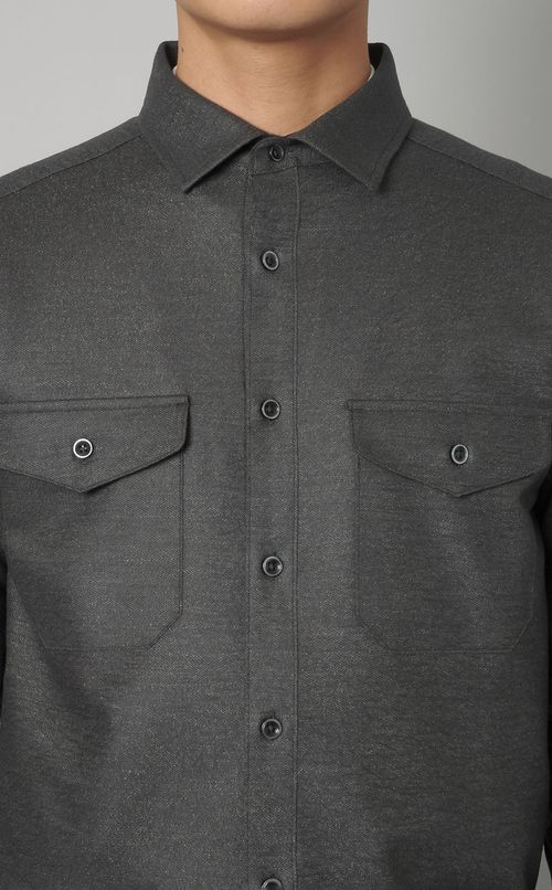 ウールバランサーカットシャツ