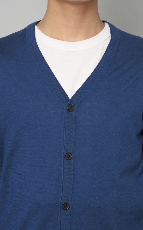 スーパーファインウールカーディガン