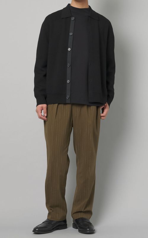 メリノカラーカーディガン