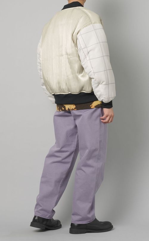 【reADdress】パッチワークボンバージャケット