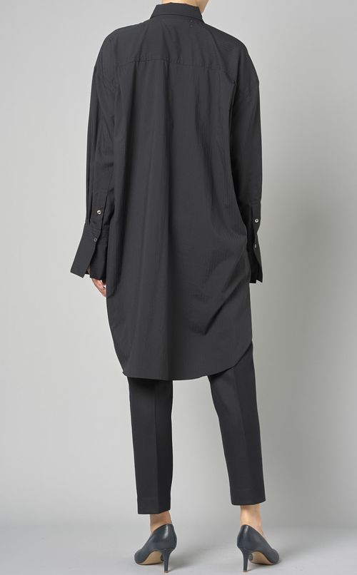 ストライプビッグシャツ